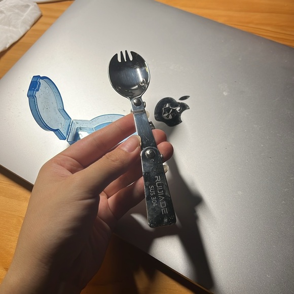 Stainless Steel Eco-Friendly Portable Fork - Picture 2 of 3